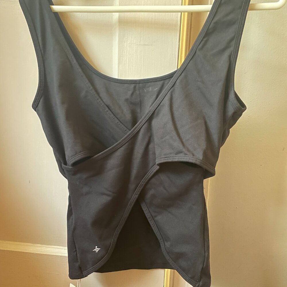 NWT Halara Yoga Tank - black - size M - Picture 4 of 5